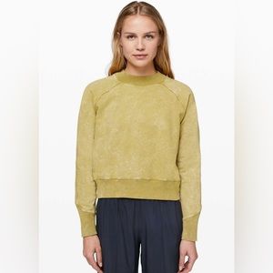 Lululemon Ready To Roll Crew Cropped Sweatshirt *10